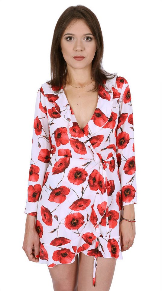 Sarcia.eu Sommerkleid John Zack Sommer Mohnblumenkleid L von Sarcia.eu