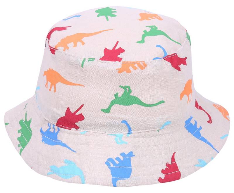 Sarcia.eu Sonnenhut Beige Hut für Jungen mit Dinos gemustert 6-12 Monate von Sarcia.eu