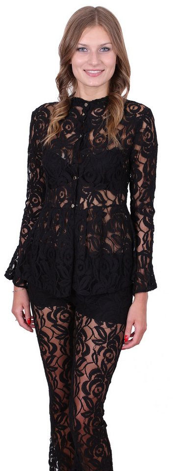 Sarcia.eu Spitzenbluse John Zack Schwarze Spitzenbluse L Sarcia.eu Spitzenbluse John Zack Schwarze Spitzenbluse L von Sarcia.eu
