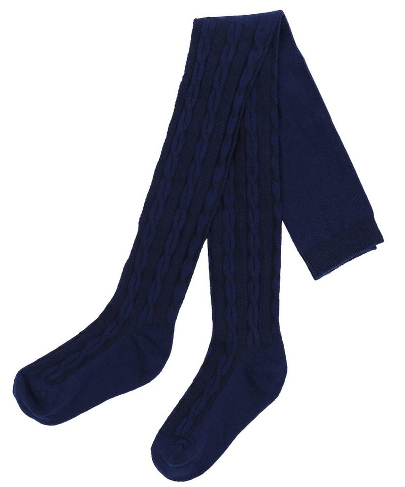 Sarcia.eu Strumpfhose 3 x marineblaue gemusterte Strumpfhose 5-6 Jahre von Sarcia.eu