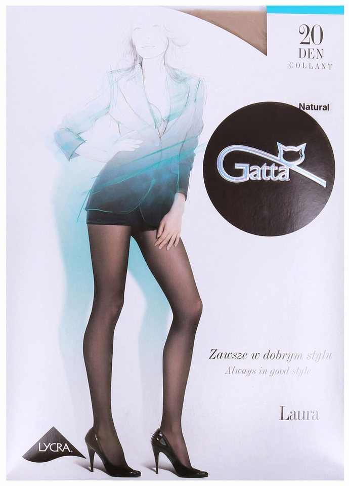 Sarcia.eu Strumpfhose Beigefarbene Strumpfhose Laura Natural 20 DEN GATTA 4-L von Sarcia.eu