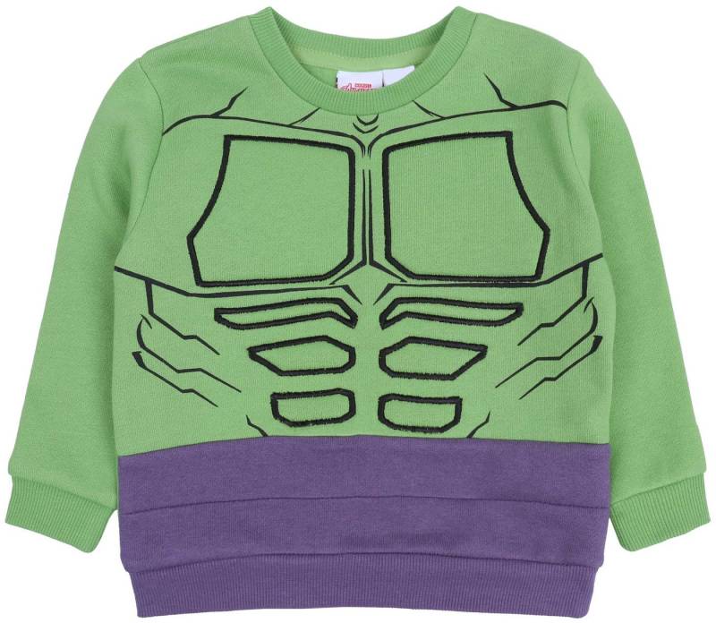 Sarcia.eu Sweatshirt Grün-violette Bluse Hulk MARVEL AVENGERS 5-6 Jahre von Sarcia.eu
