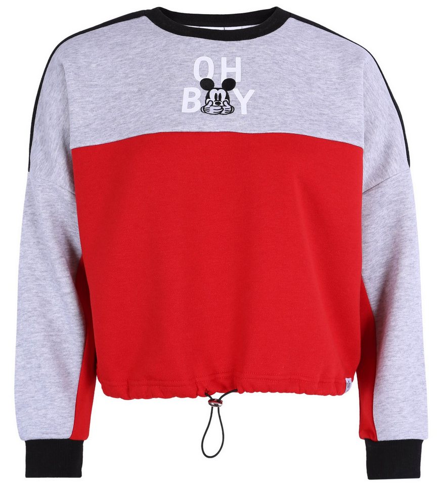 Sarcia.eu Sweatshirt Rot-graues kurzes Shirt Mickey Mouse DISNEY L Sarcia.eu Sweatshirt Rot-graues kurzes Shirt Mickey Mouse DISNEY L von Sarcia.eu