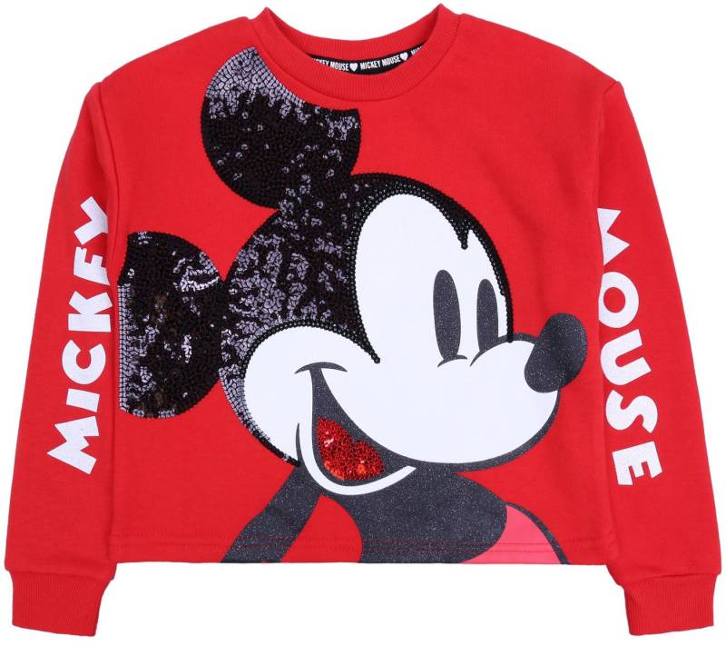 Sarcia.eu Sweatshirt Rote Bluse mit langen Ärmel Mickey Mouse DISNEY 10-11 Jahre von Sarcia.eu