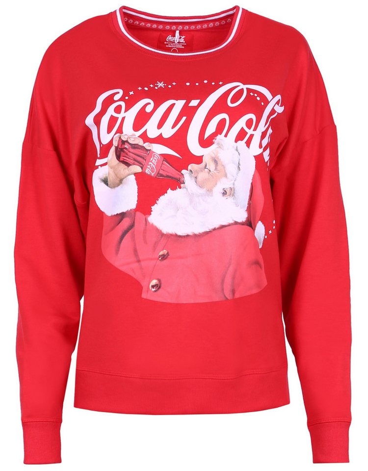 Sarcia.eu Sweatshirt Rotes Weihnachtsshirt Pullover Coca-Cola L Sarcia.eu Sweatshirt Rotes Weihnachtsshirt Pullover Coca-Cola L von Sarcia.eu