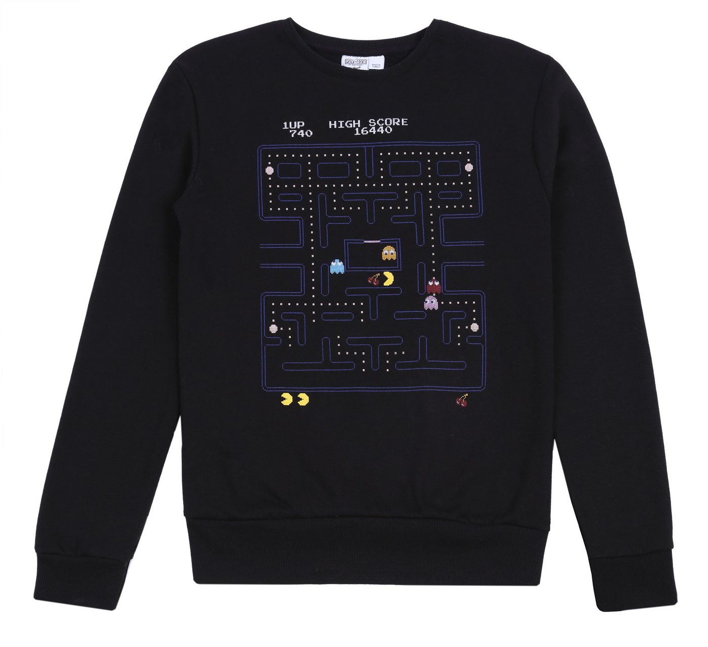 Sarcia.eu Sweatshirt Schwarze Bluse Pac-Man S von Sarcia.eu