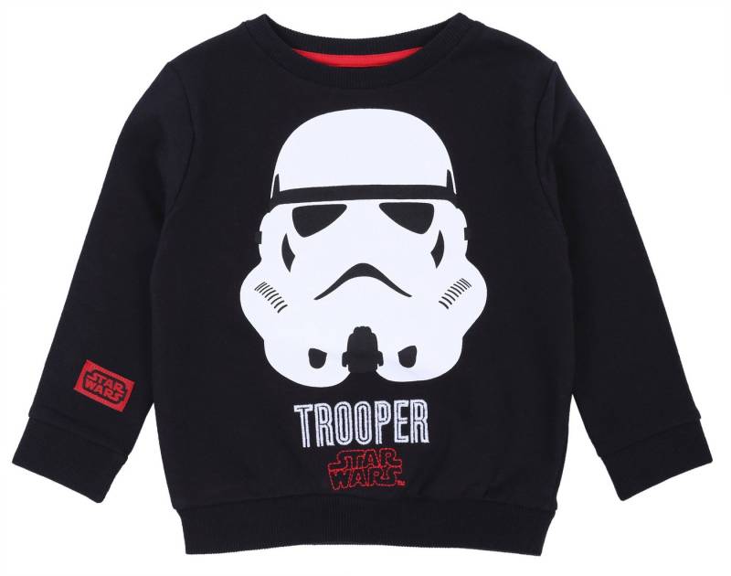 Sarcia.eu Sweatshirt Schwarze Bluse Stormtrooper Stürmer Star Wars DISNEY 18-24 Monate von Sarcia.eu