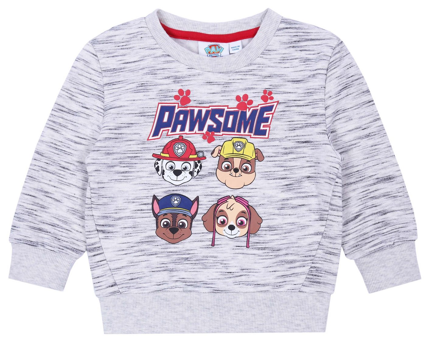 Sarcia.eu Sweatshirt Sweatshirt in grauer Melange Paw Patrol 6-7 Jahre von Sarcia.eu