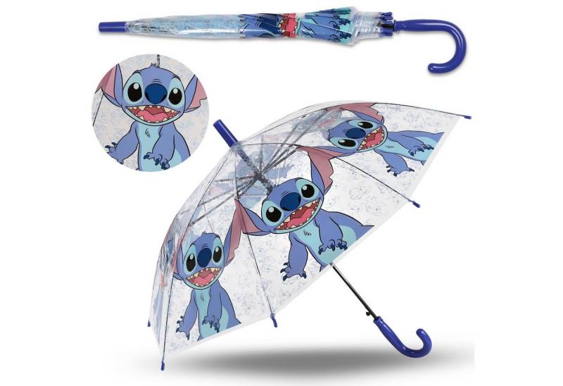 Sarcia.eu Taschenregenschirm Disney Stitch automatischer, transparenter Regenschirm Jungen von Sarcia.eu
