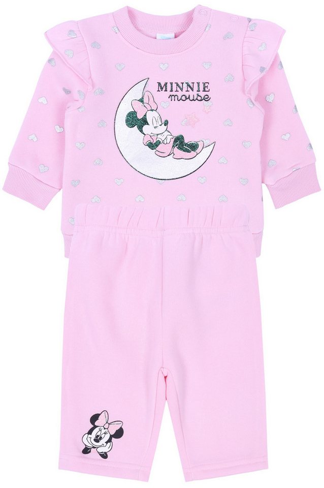 Sarcia.eu Trainingsanzug Pinker Jogginganzug mit Rüsche Minnie Mouse DISNEY 23 Monate von Sarcia.eu