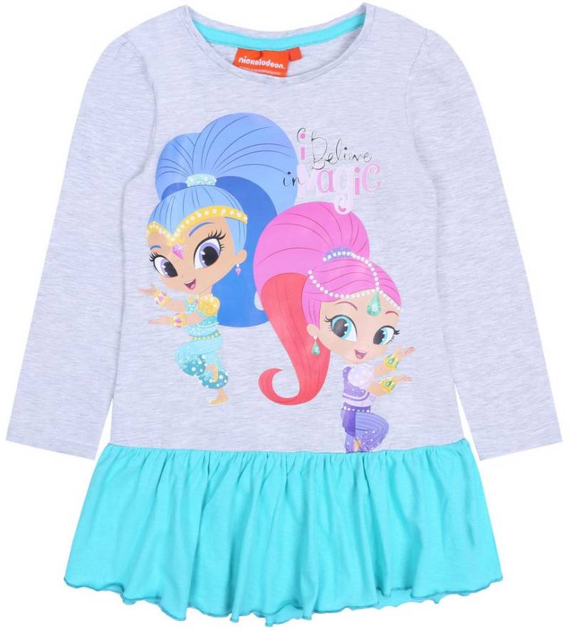 Sarcia.eu Tunikakleid Grau-pfefferminzfarbenes Mädchentunika Shimmer & Shine 6 Jahre von Sarcia.eu