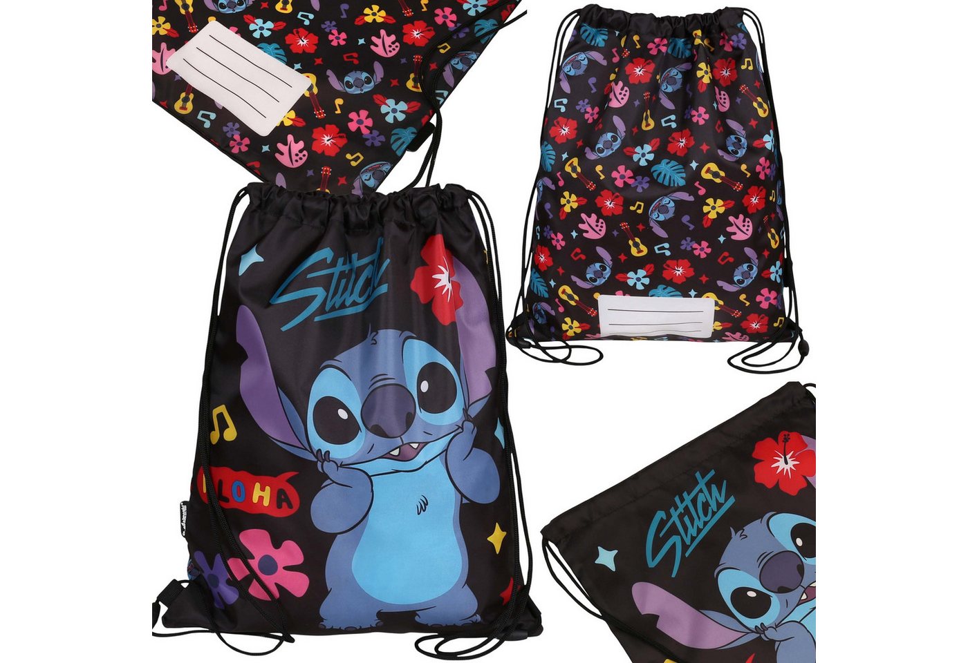 Sarcia.eu Turnbeutel DISNEY Stitch ALOHA Schuhbeutel & Schulumhängetasche 31x42 cm Sarcia.eu Turnbeutel DISNEY Stitch ALOHA Schuhbeutel & Schulumhängetasche 31x42 cm von Sarcia.eu