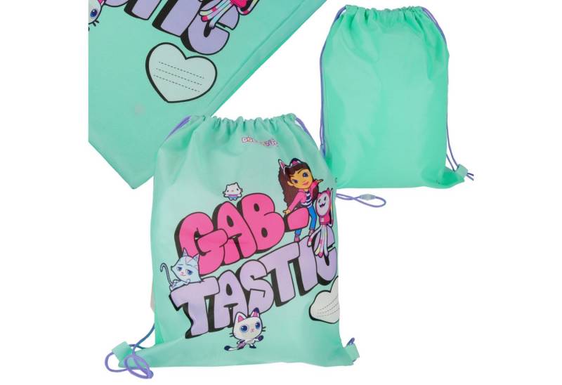Sarcia.eu Turnbeutel Gabby’s Dollhouse Sportbeutel 32x38 cm für Mädchen, Schule Sport von Sarcia.eu