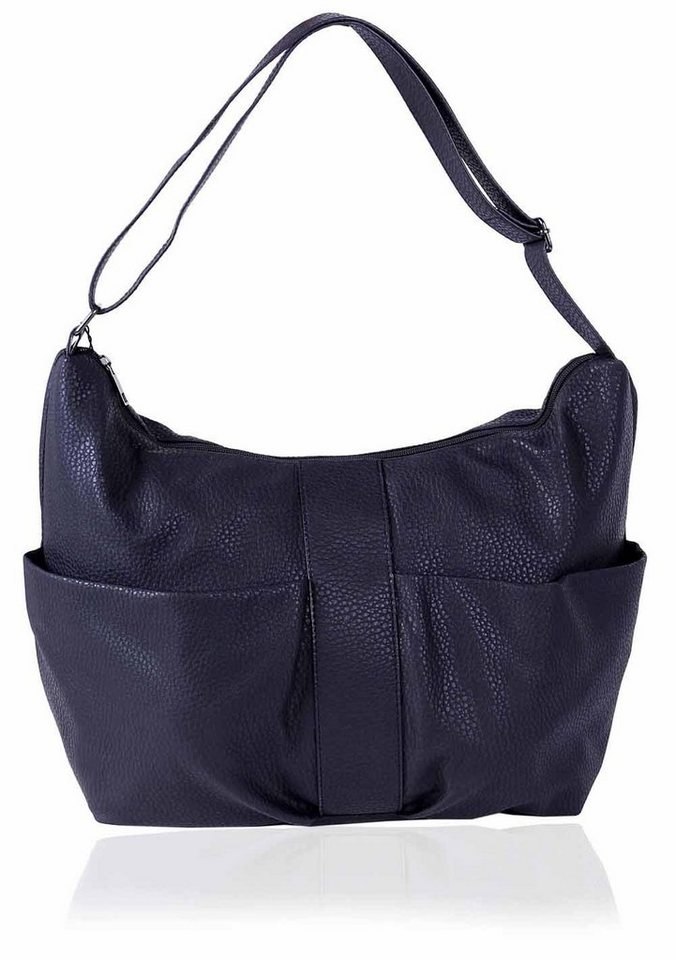 Sarcia.eu Umhängetasche Schwarze Tasche mit regulierbarem Gurt Einheitsgröße von Sarcia.eu