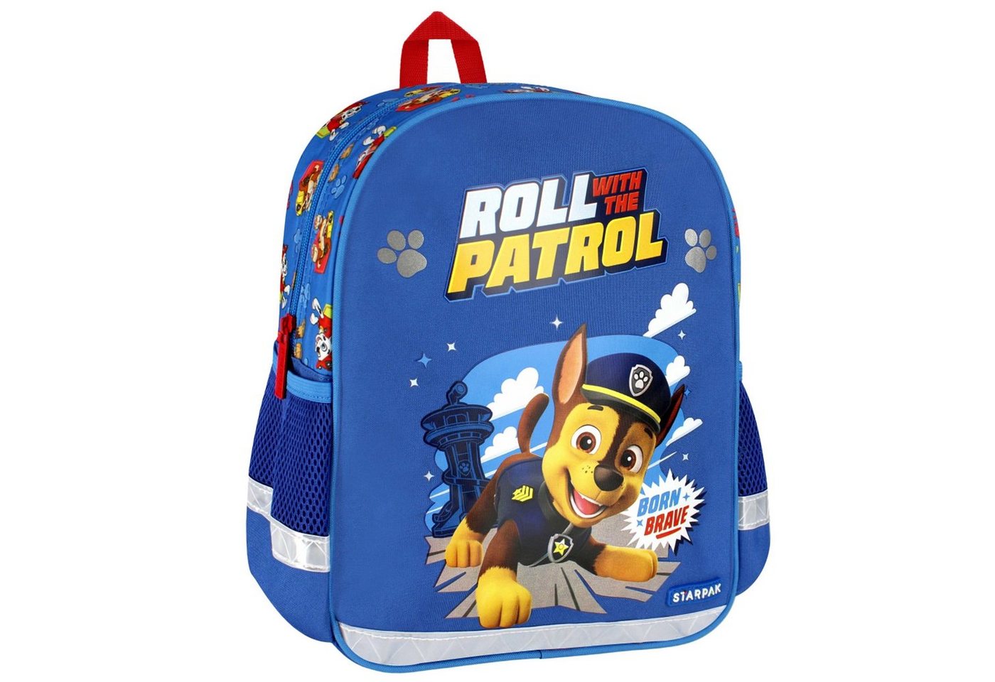 Sarcia.eu Vorschulranzen Paw Patrol Chase Vorschulrucksack für Jungen, 31x25x10 cm von Sarcia.eu