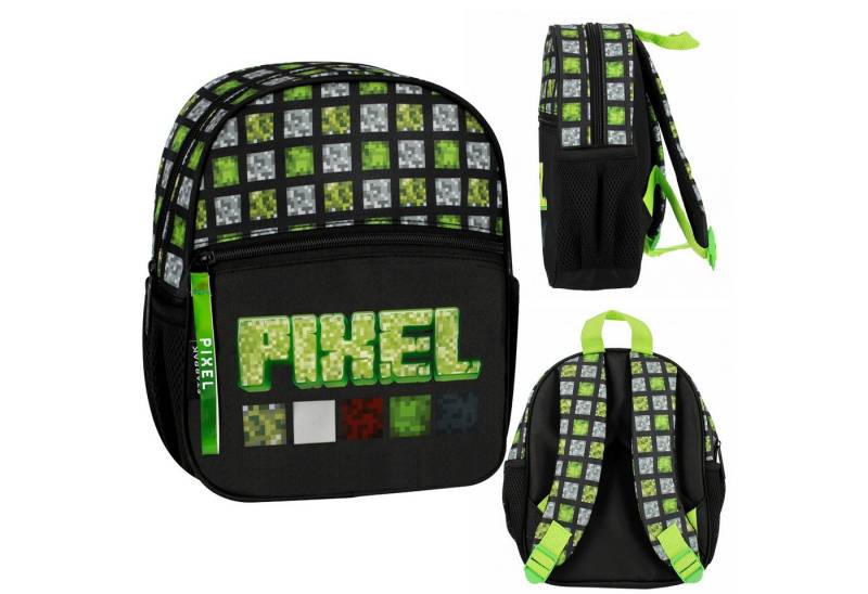 Sarcia.eu Vorschulranzen Pixel Game Vorschulrucksack für Jungen 26x23x9cm, gepolstert von Sarcia.eu