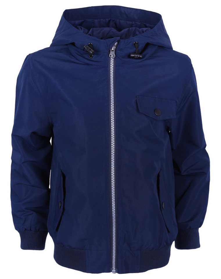 Sarcia.eu Windbreaker Dunkelblaue Windjacke mit Kapuze 10-11 Jahre von Sarcia.eu