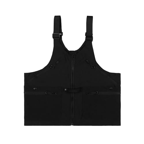 Modische Umhängetasche mit mehreren Taschen, funktionelle Camping-Weste, Tasche für Trendsetter und Outdoor-Aktivitäten, wasserdichte Tragetücher von Sarhula