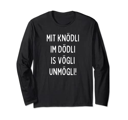 Sarkasmus Mit Knödli Im Dödli Ironie Spruch Humor Man Frau Langarmshirt Sarkasmus Mit Knödli Im Dödli Ironie Spruch Humor Man Frau Langarmshirt von Sarkasmus Ironie Sprüche Schwarzer Humor Geschenke