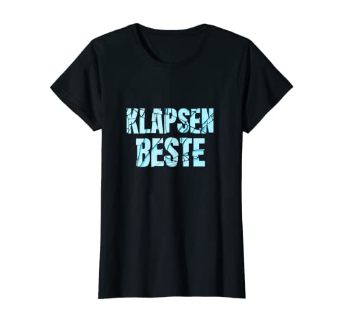 Damen Klapsenbester Klapsenbeste Definition T-Shirt Damen Klapsenbester Klapsenbeste Definition T-Shirt von Sarkasmus Ironie schwarzer Humor