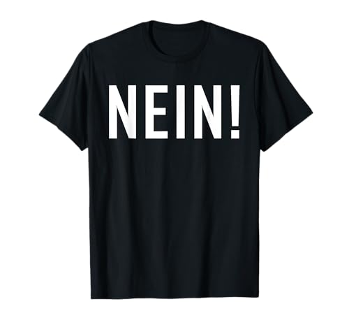 Sarkasmus Lustig Spruch Sprüche Humor Witzig Nein einfach nur Nein T-Shirt Damen Unisex-Erwachsene Schwarz Klein Crew-Ausschnitt Kurzarm Sarkasmus Lustig Spruch Sprüche Humor Witzig Nein einfach nur Nein T-Shirt Damen Unisex-Erwachsene Schwarz Klein Crew-Ausschnitt Kurzarm von Sarkasmus Lustig Spruch Sprüche Humor Witzig