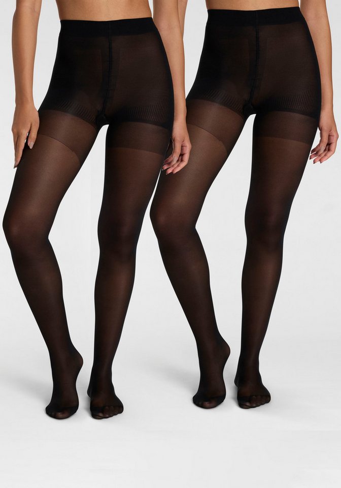 Sarlini Shaping-Strumpfhose 40 DEN (2 St) Shape-Strumpfhose mit elegantem Satinglanz von Sarlini