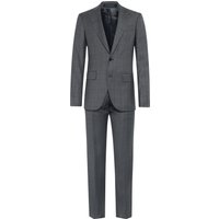 Sartoria Latorre Einreihiger Anzug aus Schurwolle mit dezentem Webmuster in 50 von Sartoria Latorre