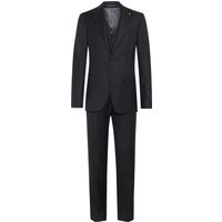 Sartoria Latorre Einreihiger Anzug mit Nadelstreifen und fallendem Revers in 52 von Sartoria Latorre