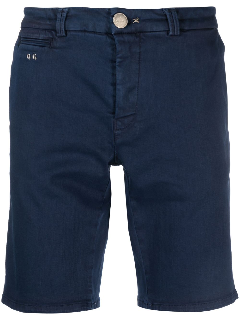 Sartoria Tramarossa Bermudas mit Logo-Schild - Blau von Sartoria Tramarossa