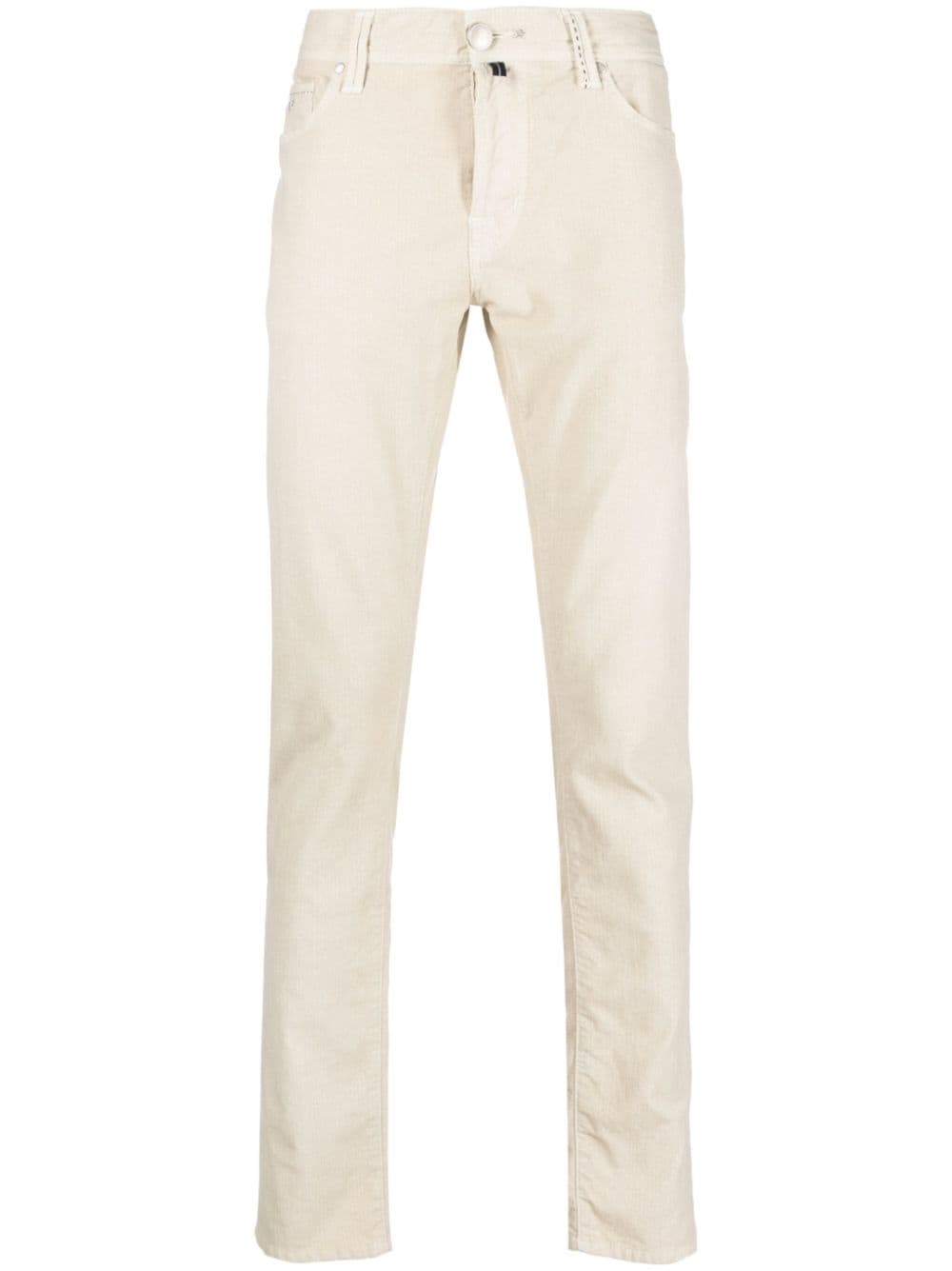 Sartoria Tramarossa Halbhohe Straight-Leg-Chino - Nude von Sartoria Tramarossa