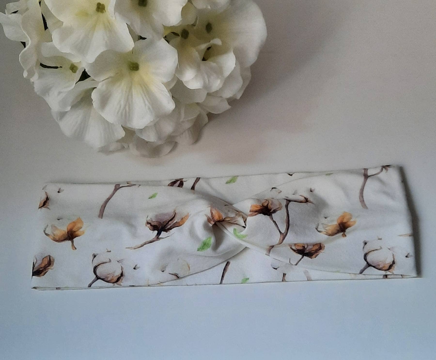 Haarband, Motiv Baumwolle Stirnband, Bandeau, Turbanhaarband Für Damen, Mädchen Und Baby Im Twist, Breites Knotenhaarband von Sasalieblingsteile