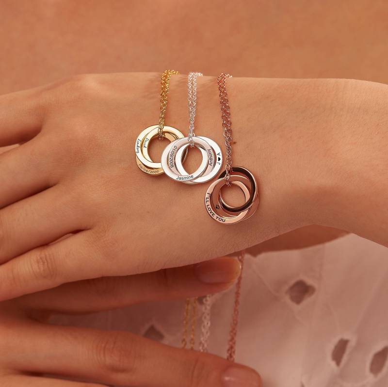 Elegante Personalisierte Name Halskette Einzigartiges Geschenk Gravierte Für Mutter, Familiennamen Schmuck Geschenke von SaschaMoes