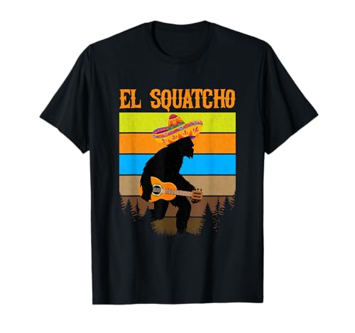 El Squatcho Vintage Sasquatch Herren Damen T-Shirt Sasquatch T-Shirt von Sasquatch