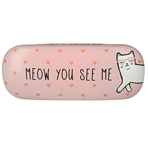 Cutie Cat Meow You See Me Hard Case Sunglasses Reading Holder Cute Kitten von Sass & Belle