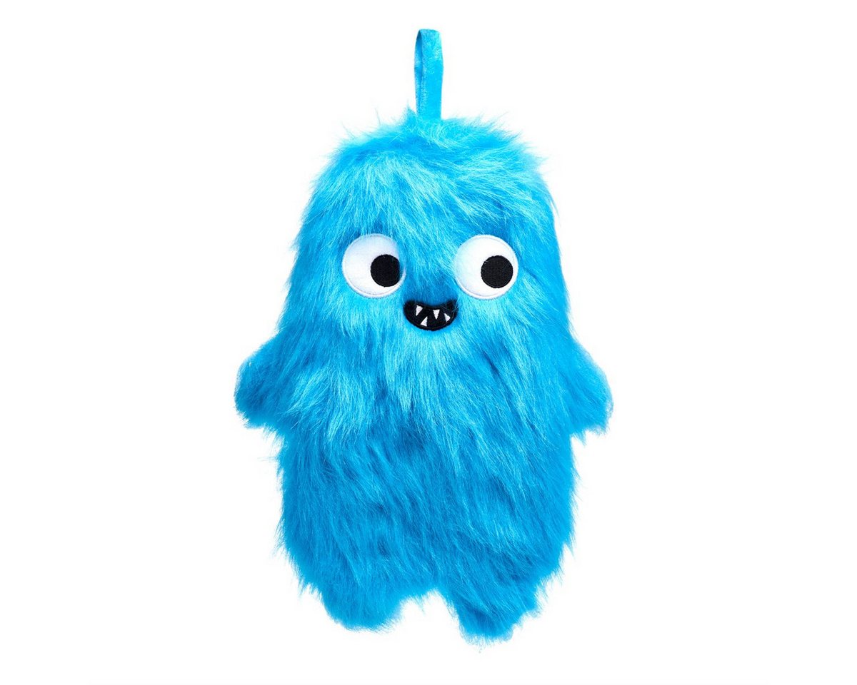 Sass & Belle Wärmflasche Monster, (Bezug blau, Bettflasche, ca. 25 x 30 cm), mit gemütlichen Vibes, perfekt für abendliches Kuscheln von Sass & Belle