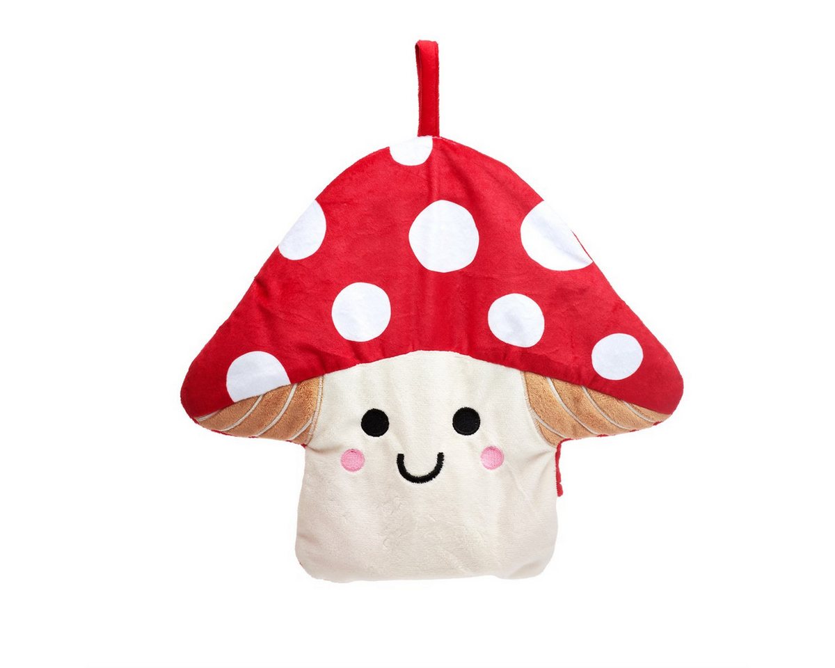 Sass & Belle Wärmflasche Mushroom Pilz, (Bezug, Bettflasche, ca. 28 x 31 cm), mit gemütlichen Vibes, perfekt für abendliches Kuscheln von Sass & Belle