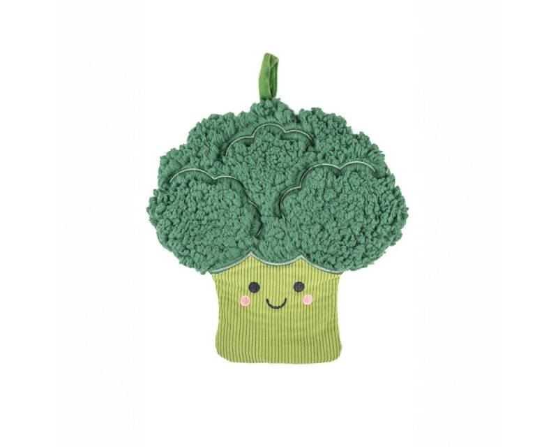 Sass & Belle Wärmflasche mit Brokkoli (Brocolli)Bezug, (Bettflasche, 2-tlg., ca. 34 x 28 cm), perfekt für abendliches Kuscheln von Sass & Belle