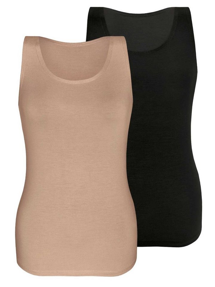 Sassa Achselhemd 2er Sparpack Top LOVELY SKIN (Spar-Set, 2-St) - von Sassa