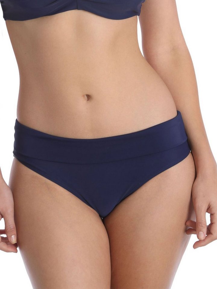 Sassa Bikini-Hose Bikini Slip BASIC NAVY (Stück, 1-St) Zwickel von Sassa