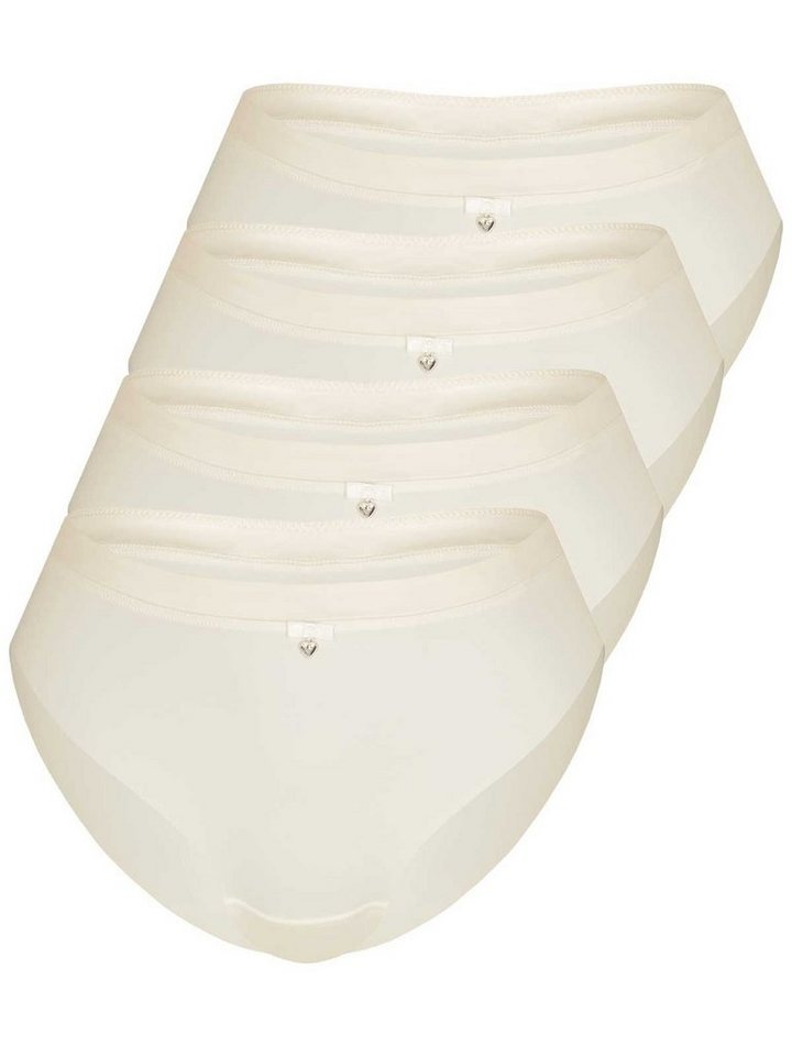 Sassa Bikinislip 4er Sparpack Slip CLASSIC LOOK (Spar-Set, 4-St) Zwickel von Sassa
