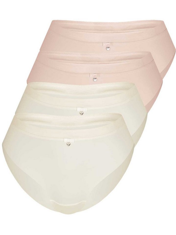 Sassa Bikinislip 4er Sparpack Slip CLASSIC LOOK (Spar-Set, 4-St) Zwickel von Sassa