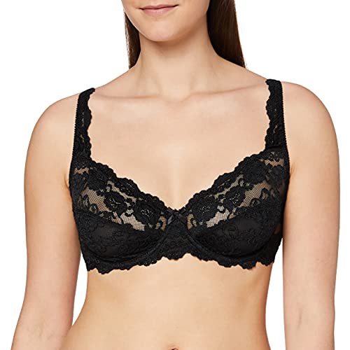 Sassa Damen BH Bügel, Einfarbig, Gr. 80C, Schwarz (Schwarz 00500) von Sassa