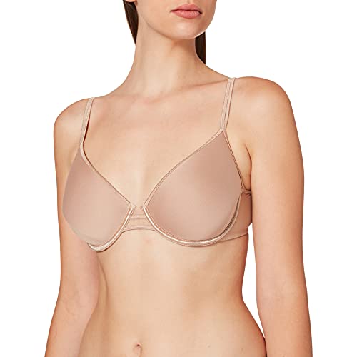 Sassa Damen BH Bügel vorgeformt, Einfarbig, Gr. 80B, Elfenbein (Haut 00428) von Sassa