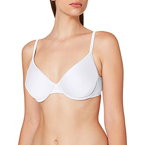 Sassa Damen BH Bügel vorgeformt, Einfarbig, Gr. 90D, weiss von Sassa