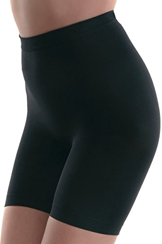 Sassa Damen Miederslip Soft-Panty, Einfarbig,Schwarz (Schwarz 00500),85/40 (Herstellergröße:110) von Sassa