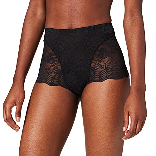 Sassa Damen Spitzenpant Panties, Schwarz (Schwarz 00500), 42 (Herstellergröße: 80) von Sassa