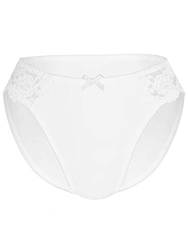 Sassa Damen Slip Bikinislip, Weiß (Weiß 100), 46 von Sassa