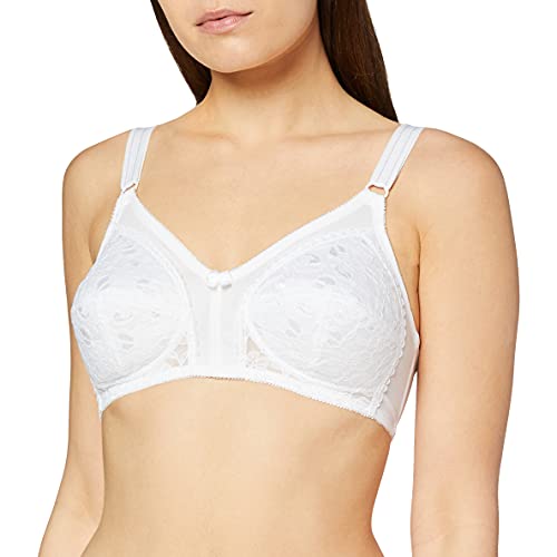 Sassa Damen Soft-BH, Einfarbig, Gr. 85B, Weiß (Weiß 00100) von Sassa