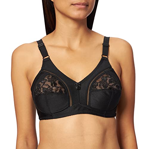 Sassa Damen Softschalen BH Soft Funktion, Einfarbig, Gr. 95B, Schwarz (Schwarz 00500) von Sassa