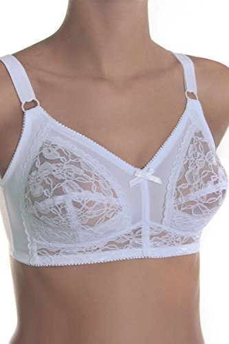 Sassa Damen Soft Funktion BH, Weiß (Weiß 00100), (Herstellergröße:85C) von Sassa